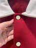 北羅棒球服衛衣定制工作服外套印繡logo秋冬教師教培學(xué)校班服連帽長(cháng)袖 【A款-常規款】酒紅拼白 M 曬單實(shí)拍圖