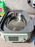 北鼎（Buydeem）電蒸鍋家用全鋼0涂層電燉鍋蒸燉鍋大容量多功能蒸汽鍋【全家?！縂76淺杉綠+汽鍋+燉盅+蒸盤(pán)+豬豬盒 曬單實(shí)拍圖