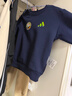 阿迪達斯（adidas）童裝24秋冬款男童寶寶加絨長(cháng)袖衛衣長(cháng)褲運動(dòng)休閑兩件套裝JN9567 曬單實(shí)拍圖