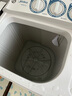 美的（Midea）半自動(dòng)雙桶洗衣機 8公斤洗+5.5脫水雙缸波輪 老人簡(jiǎn)易操作 品質(zhì)電機小巧不占地 租房宿舍必備 二級 MP8DS136 曬單實(shí)拍圖