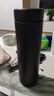 虎牌（TIGER）不銹鋼輕量便攜保溫保冷水杯子MMZ-A50C-KG石墨黑500ml 曬單實(shí)拍圖