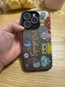 鹿途者 DEERWALK海綿寶寶適用蘋果17promax手機殼iphone15plus新款12高級感13可愛11/12promax卡通保護套彩銀防摔 黑色-海綿寶寶 iPhone 16 Pro 曬單實拍圖