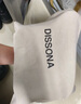 DISSONA迪桑娜女包腋下包豆腐包單肩包小方包 七夕禮物棕色-小號 曬單實(shí)拍圖