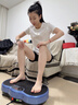 康佳（KONKA）甩脂機減肥器材大功率高頻振動(dòng)律動(dòng)抖抖機懶人抖動(dòng)大肚子神器 【夢(mèng)幻藍】999檔調節+50級動(dòng)力 曬單實(shí)拍圖