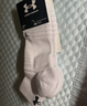 安德瑪（Under Armour）襪子【3雙】籃羽毛球運動(dòng)襪男女跑步中筒薄款防臭毛巾短棉襪 曬單實(shí)拍圖