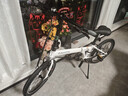 大行（DAHON）青春版P8折疊自行車(chē)20寸8速成人超輕男女式單車(chē)KAC081 亮面白 曬單實(shí)拍圖