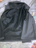 安踏外套秋冬季男士運動(dòng)夾克新款風(fēng)衣開(kāi)衫連帽衛衣男休閑百搭通勤衣服 標準黑 【加絨連帽款】 4XL (195) 適合200-220斤 曬單實(shí)拍圖