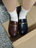 他她（TATA）樂(lè )福鞋女鞋2025秋季商場(chǎng)同款六便士時(shí)尚休閑新款黑色 棕色 37 曬單實(shí)拍圖