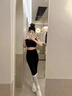 NEVER ME瑜伽褲女運動(dòng)褲跑步健身鯊魚(yú)褲秋季裸感高腰緊身外穿普拉提訓練服 曬單實(shí)拍圖