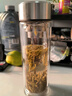 富光玻璃杯雙層 帶茶隔大容量隔熱茶杯高檔商務(wù)泡茶車(chē)載水杯透明杯子 曬單實(shí)拍圖