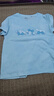 優(yōu)衣庫童裝女童UT SANRIO印花短袖T恤三麗鷗大耳狗玉桂狗474738 60 淺藍色 140 曬單實(shí)拍圖