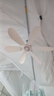鉆石牌大吊扇加大扇葉升級高速電機小吊扇大風(fēng)力電風(fēng)扇蚊帳扇家用學(xué)生宿舍輕音電風(fēng)扇吊式小電扇 曬單實(shí)拍圖