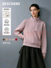斯凱奇（Skechers）針織套頭衛衣女2025秋季新款長(cháng)袖外套休閑運動(dòng)服L425W012 曬單實(shí)拍圖
