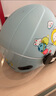永久3C兒童頭盔電動(dòng)車(chē)全盔3-12歲半盔6-12歲安全帽 3-6歲四季夏季防曬電瓶車(chē)105淺藍色【高清長(cháng)鏡】 曬單實(shí)拍圖