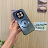 速爾金【閃電磁吸】適用榮耀magic8pro手機殼榮耀magic8保護套全包防摔輕奢磨砂tpu軟邊網(wǎng)孔散熱高級時(shí)尚 【升級磁吸款石墨黑】四邊散熱 全包鏡頭+贈膜 榮耀Magic8Pro 曬單實(shí)拍圖