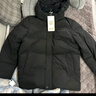 波司登（BOSIDENG）【反季】羽絨服新國標90絨男短款新升級版型高包容連帽保暖外套 黑色8056 M 175/96A 曬單實(shí)拍圖