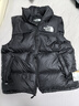 北面（The North Face）男款馬甲96 Nuptse戶(hù)外運動(dòng)休閑保暖羽絨服鵝絨背心潮牌經(jīng)典3JQQ 曬單實(shí)拍圖