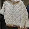 優(yōu)衣庫女裝PUFFTECH空氣棉服連帽外套/25秋冬新款478571 30 淺米色 M /160/84A 曬單實(shí)拍圖
