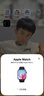 Apple/蘋(píng)果 Watch SE 智能手表GPS款44毫米午夜色鋁金屬表殼濃墨色回環(huán)式運動(dòng)表帶MXF93CH/B 曬單實(shí)拍圖