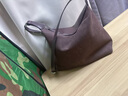 紅蜻蜓包包女包2025新款雙面牛皮hobo單肩斜挎托特媽媽包送女友生日禮物 曬單實(shí)拍圖