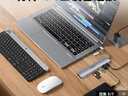 宏碁（acer）Type-C 9合1擴展塢USB分線(xiàn)器網(wǎng)口拓展 適用于筆記本電腦MacBook華為轉換器轉接頭拓展塢帶讀卡 曬單實(shí)拍圖