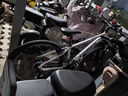 千里達（TRINX）千里達M985山地自行車(chē)禧瑪諾21速油壓碟剎霞光銀15寸 曬單實(shí)拍圖