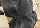 Homlean水洗復古牛仔褲男春夏美式寬松褶皺設計直筒長(cháng)褲子HS04復古藍2XL 曬單實(shí)拍圖