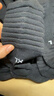 安德瑪（Under Armour）襪子【3雙】運動(dòng)羽毛球健身透氣防滑加厚防臭棉襪毛巾底 黑色 XL 曬單實(shí)拍圖