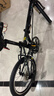大行（DAHON）20寸8速男女折疊車(chē)P8青春版KAC081消光黑 曬單實(shí)拍圖
