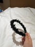兩世歡黑色發(fā)箍女士2025新款高端夏季發(fā)飾高顱頂頭箍高級感發(fā)帶壓發(fā)發(fā)飾 薄紗發(fā)箍 曬單實(shí)拍圖