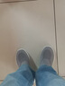 回力（Warrior）官方男鞋夏季透氣軟底網(wǎng)面鞋男老人網(wǎng)鞋男士一腳蹬鞋子男灰色41 曬單實(shí)拍圖
