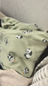 蕉內520H動(dòng)物主題超級市場(chǎng)兒童家居服男女童棉感睡衣大童寶寶春秋季 沼綠-熊貓 140 曬單實(shí)拍圖