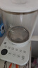美的（Midea）養生壺 1.5L全自動(dòng)煮茶壺 24h預約燒水壺 12小時(shí)智能恒溫 11檔控溫電熱水壺 花茶壺煮茶器MK-Y12Q 曬單實(shí)拍圖