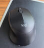 羅技（Logitech）M330 靜音鼠標 無(wú)線(xiàn)鼠標 辦公鼠標 右手鼠標 帶無(wú)線(xiàn)微型接收器 黑色 曬單實(shí)拍圖