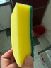美麗雅洗碗海綿百潔布12塊刷碗刷鍋廚房抹布抗菌去污清潔擦 曬單實(shí)拍圖