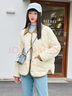 坦博爾輕薄羽絨服女小香風(fēng)小個(gè)子穿時(shí)尚百搭短款翻領(lǐng)外套TD236266 黃油蜜 XS 155/80A(建議體重115斤以?xún)? 曬單實(shí)拍圖