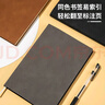 齊心（COMIX）商務(wù)筆記本本子羊巴皮面本 書(shū)寫(xiě)順滑 不易滲墨記事本日記本會(huì )議記錄本3本A5 EC505 曬單實(shí)拍圖