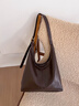 viney新款牛皮托特包包女包大容量單肩包生日禮物送女友老婆 【咖啡色】高級感實(shí)用腋下包 時(shí)尚品牌輕奢百搭通勤手提大包 曬單實(shí)拍圖