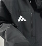 adidas拒水加絨內膽三合一連帽外套男女秋冬阿迪達斯官方輕運動(dòng) 黑色   L 曬單實(shí)拍圖