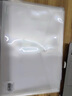 得力透明a4文件袋防水高中生試卷加厚拉鏈塑料檔案學(xué)生用按扣大容量票據作業(yè)產(chǎn)檢資料夾收納紐扣辦公 A4 透明單按扣 5個(gè)裝（白色） 曬單實(shí)拍圖