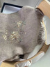 上海故事純羊毛刺繡圍巾送女士長(cháng)輩媽媽生日禮物秋冬新款披肩圍脖外搭氣質(zhì) 曬單實(shí)拍圖