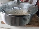 愛(ài)仕達 ASD 火鍋304不銹鋼清湯火鍋盆28CM火鍋燃氣電磁爐通用FS28A1WG 曬單實(shí)拍圖