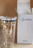 圓舍雙層玻璃杯子吸管杯辦公室帶蓋喝水杯隔熱防燙咖啡杯大容量高顏值 420ml雙層吸管杯-圖書(shū)館款 曬單實(shí)拍圖
