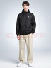 耐克(NIKE)男春夏 梭織連帽 款外套 運動(dòng)休閑  DA0002-010黑色2XL 曬單實(shí)拍圖