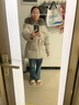 雅鹿大狐貍毛領(lǐng)羽絨服女2025新款中長款加厚時尚收腰高雅氣質(zhì)保暖外套 灰色 （狐貍毛領(lǐng)+送腰帶） M 【推薦110-130斤】 曬單實(shí)拍圖