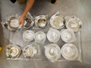 onlycook316不銹鋼盤子 食品級餐碟子 家用備菜盤 圓盤餐盤餐具 20cm 曬單實拍圖