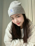 卡爾美（KELME）帽子男女秋冬季保暖戶(hù)外滑雪毛線(xiàn)帽冬帽針織帽騎行運動(dòng)護耳防寒 曬單實(shí)拍圖