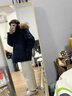波司登（BOSIDENG）25新款羽絨服男90鵝絨極寒保暖風(fēng)衣連帽寬松簡(jiǎn)約外套B250242211 極幕藍5A01-趨勢推薦 S 170/92A 曬單實(shí)拍圖