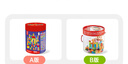 Hape【歐盟品質(zhì)】木質(zhì)積木大顆粒防吞咽數字啟蒙益智玩具兒童禮物 80粒桶裝字母數字積木 高密度山毛櫸 1-3Y 曬單實(shí)拍圖