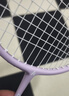 川崎（KAWASAKI）羽毛球拍超輕碳素中桿對拍KD-1pro藍紫（已穿線(xiàn)+6球+手膠+拍包） 曬單實(shí)拍圖
